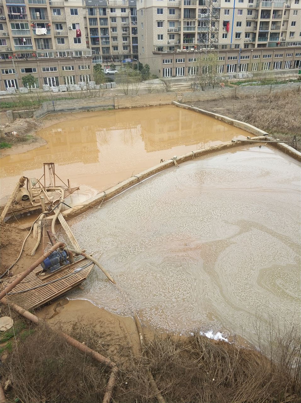 会东沉淀池淤泥清理-厂区废水池淤泥清淤
