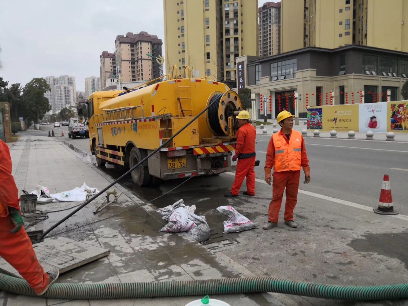 会东排污管道清淤-管道清洗